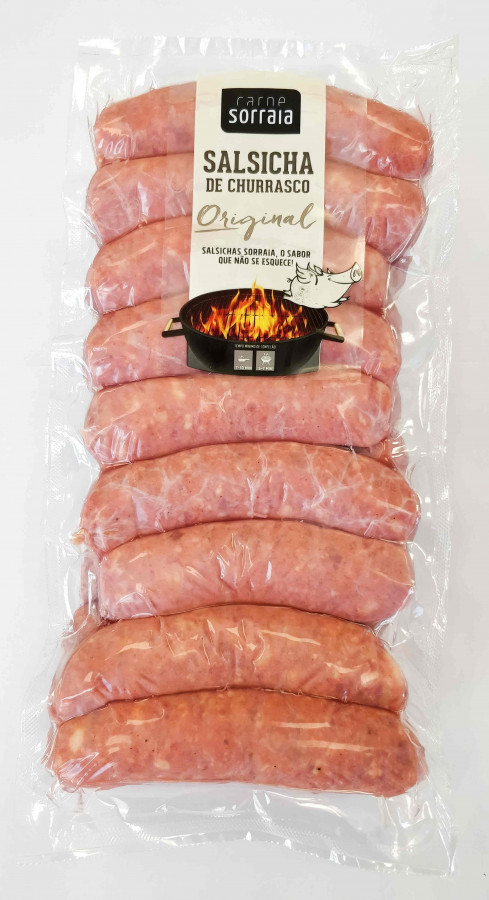 Salsicha Churrasco Embalagem 18 Un Kg